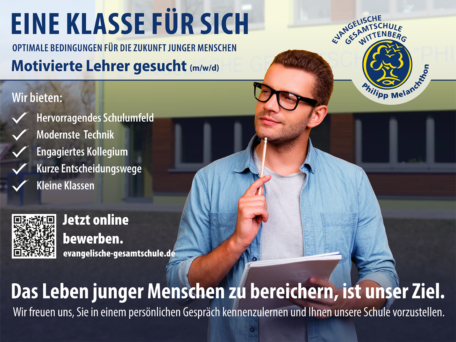 Stellenangebote Evangelische Gesamtschule Wittenberg